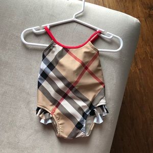 Burberry baby swimsuit in brand new condition!